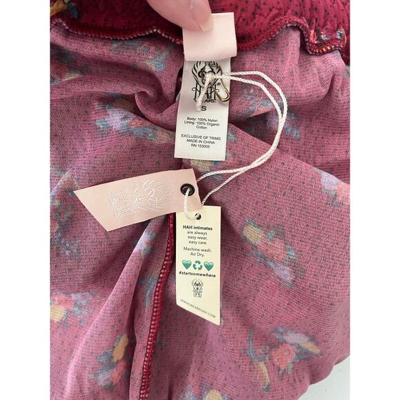 NWT We are HAH Butterfly Lingerie Bodysuit Coquette Fairy Whimsical Small $78 - Picture 11 of 14